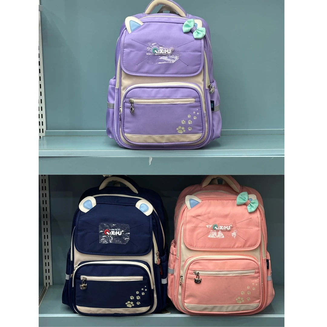 七星狐（）男生女生1-3年级小学生轻便大容量减负减压儿童书包