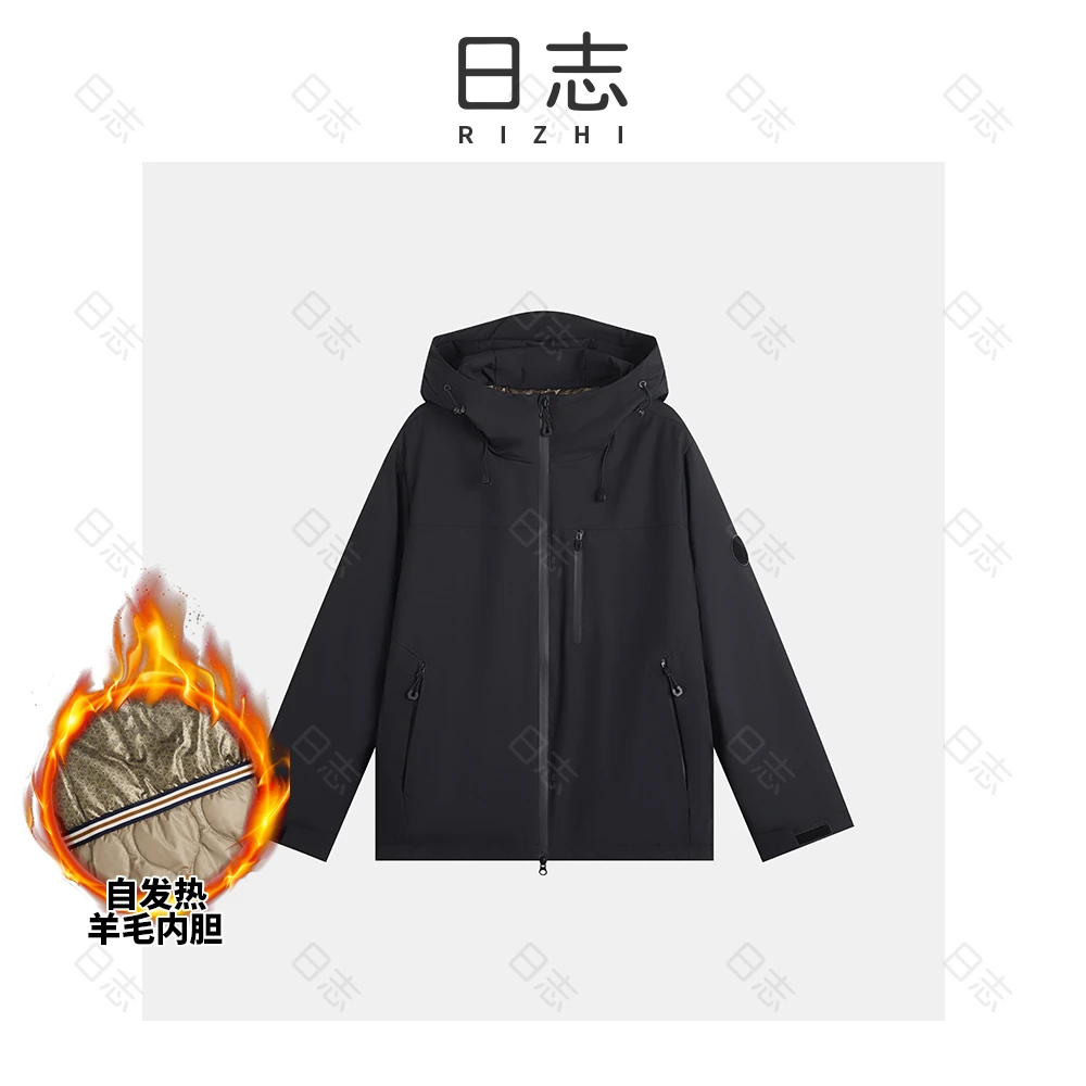 【男女同款】冲锋羊毛外套休闲时尚保暖外套DD54C041+DD54C042