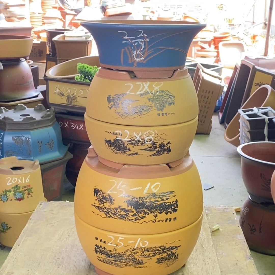 紫砂花盆紫砂紫砂