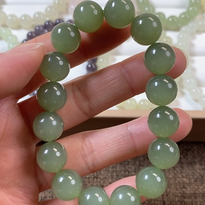 和田玉手串未镶嵌