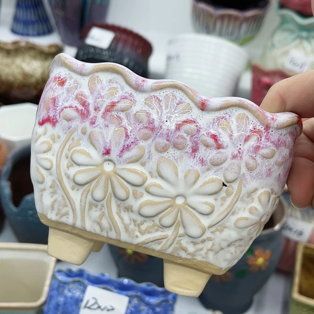 【闪购商品】陶瓷多肉绿植陶瓷花盆