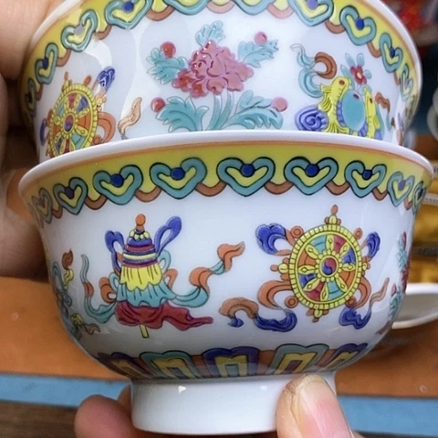 景德镇陶瓷藏式茶碗