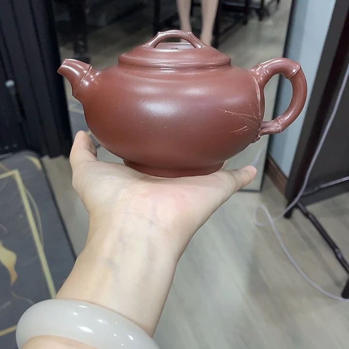 茶壶紫砂全全手工打造