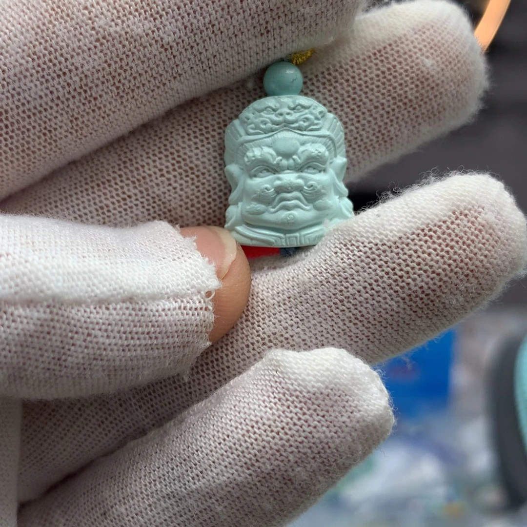 绿松石挂件未镶嵌