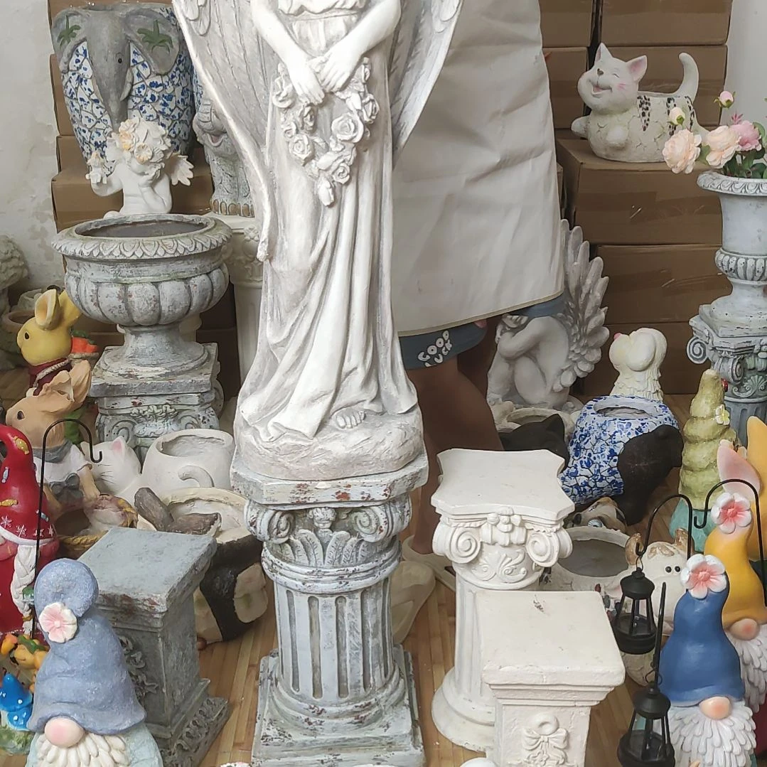 合成树脂站天使摆件