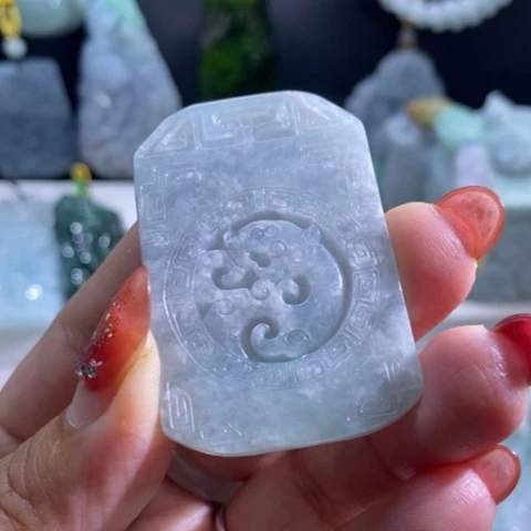 【闪购商品】颈饰未镶嵌翡翠仿古