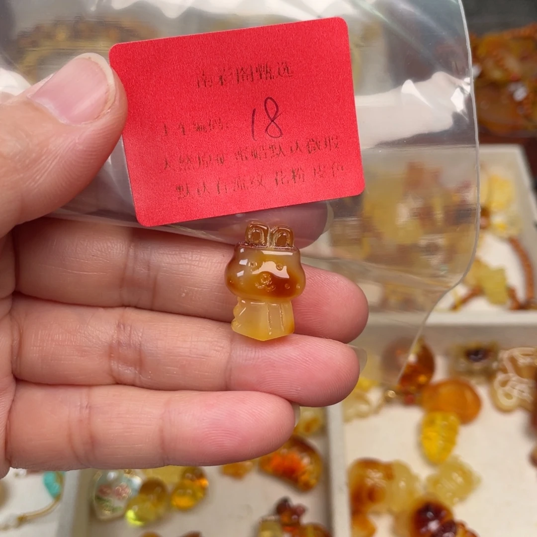 裸石琥珀未镶嵌18，