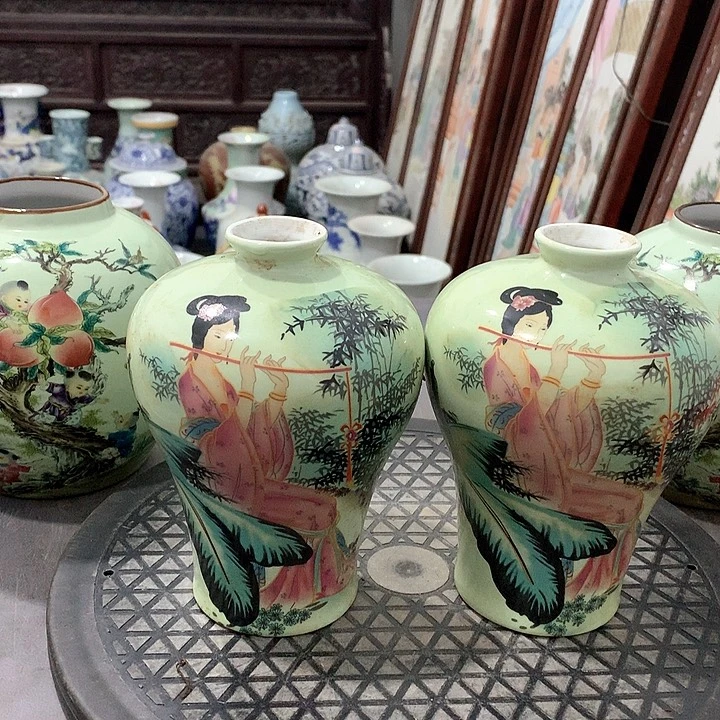 陶摆件博古架陶瓷摆件