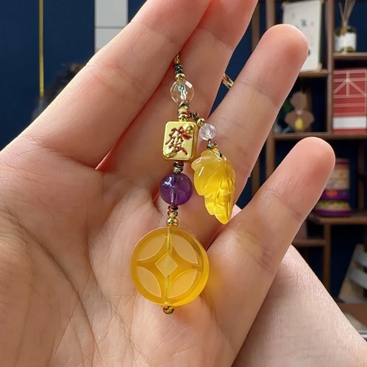 蜜蜡吊坠(赠链)未镶嵌