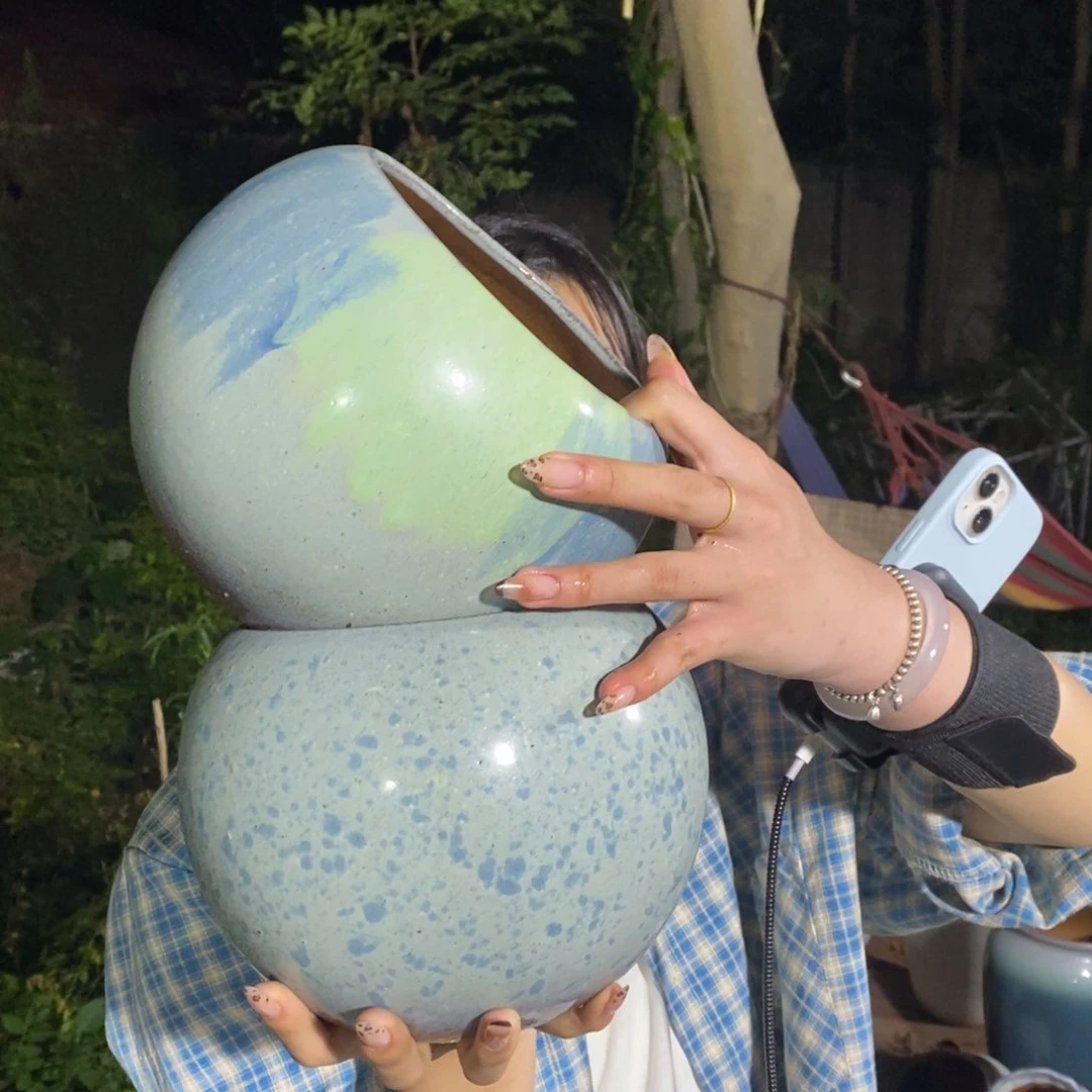 紫砂花盆正品14/16