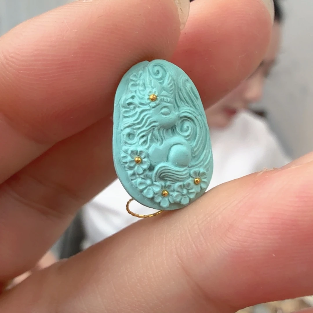 绿松石未镶嵌珠宝奇石