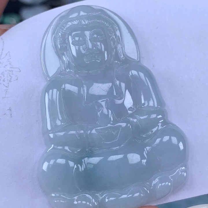 颈饰未镶嵌翡翠玉观音