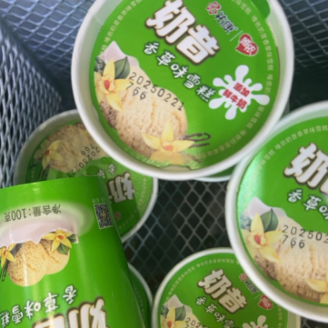 佑康香草味奶昔雪糕100g