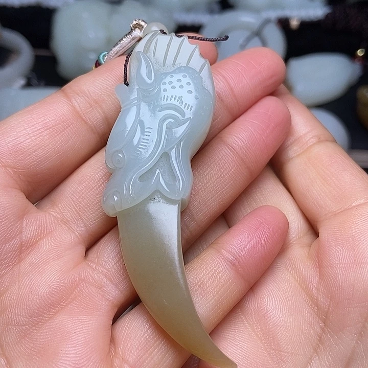 吊坠(不含链)未镶嵌和田玉