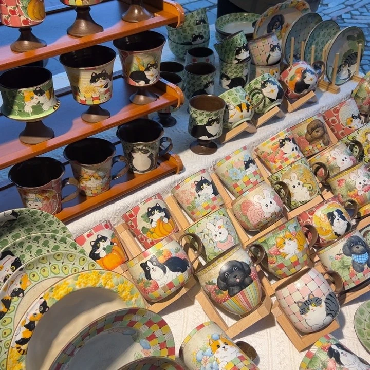 摆件陶景德镇陶瓷摆件猪猪猪05