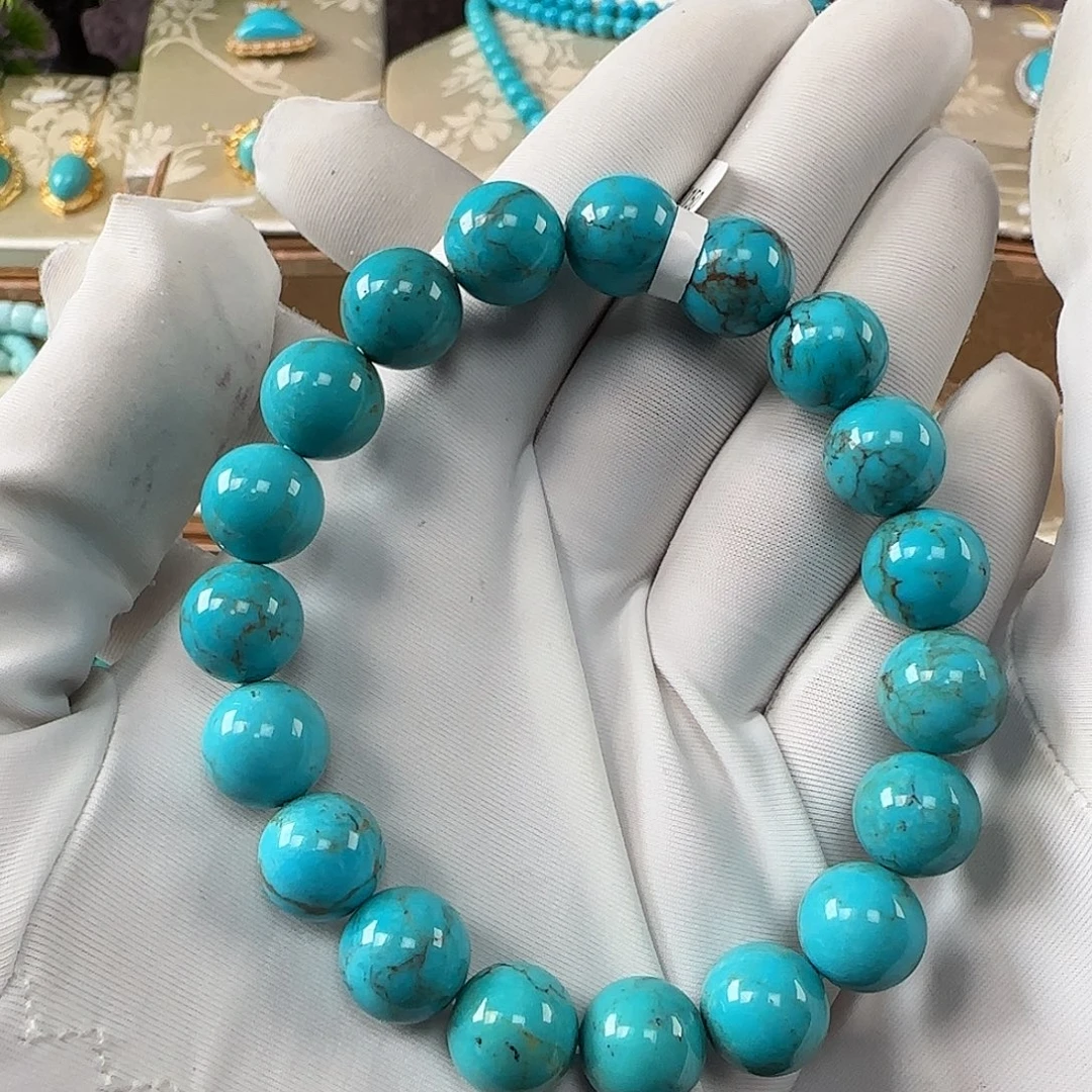 绿松石未镶嵌10mm➕手串