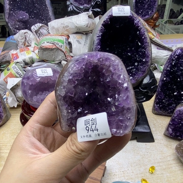 未镶嵌紫晶大型摆件（非配饰）