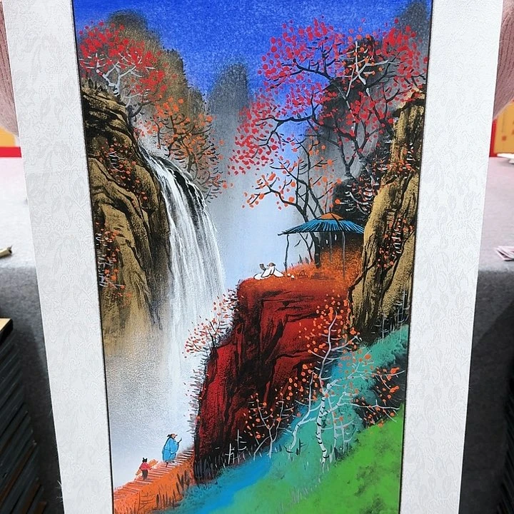 国画书法作品多次参加