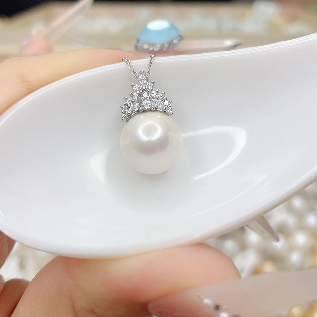 淡水珍珠合金吊坠(赠链)