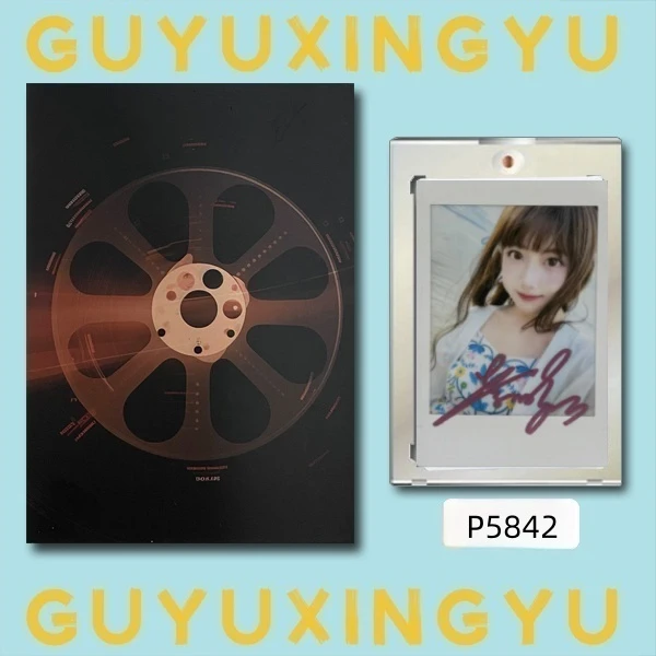 P5842【李艺彤】正品拍立得照片 白边