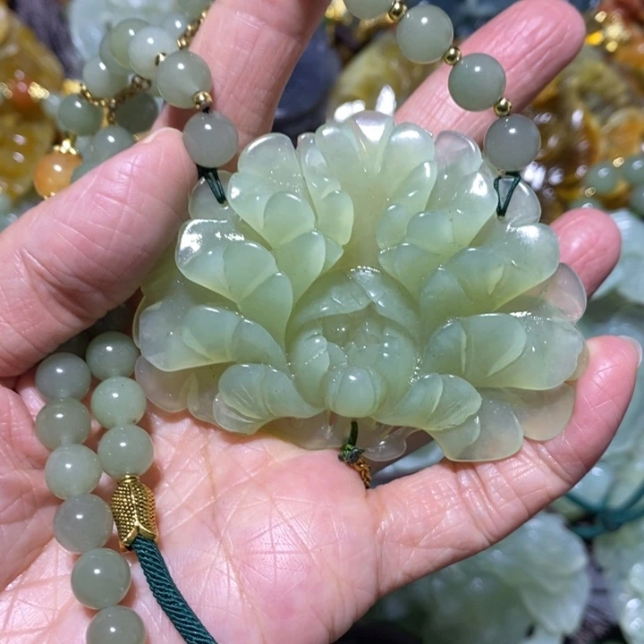 岫玉岫玉吊坠未镶嵌