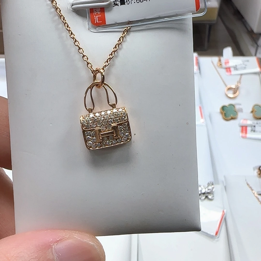 套链钻石18K金镶嵌