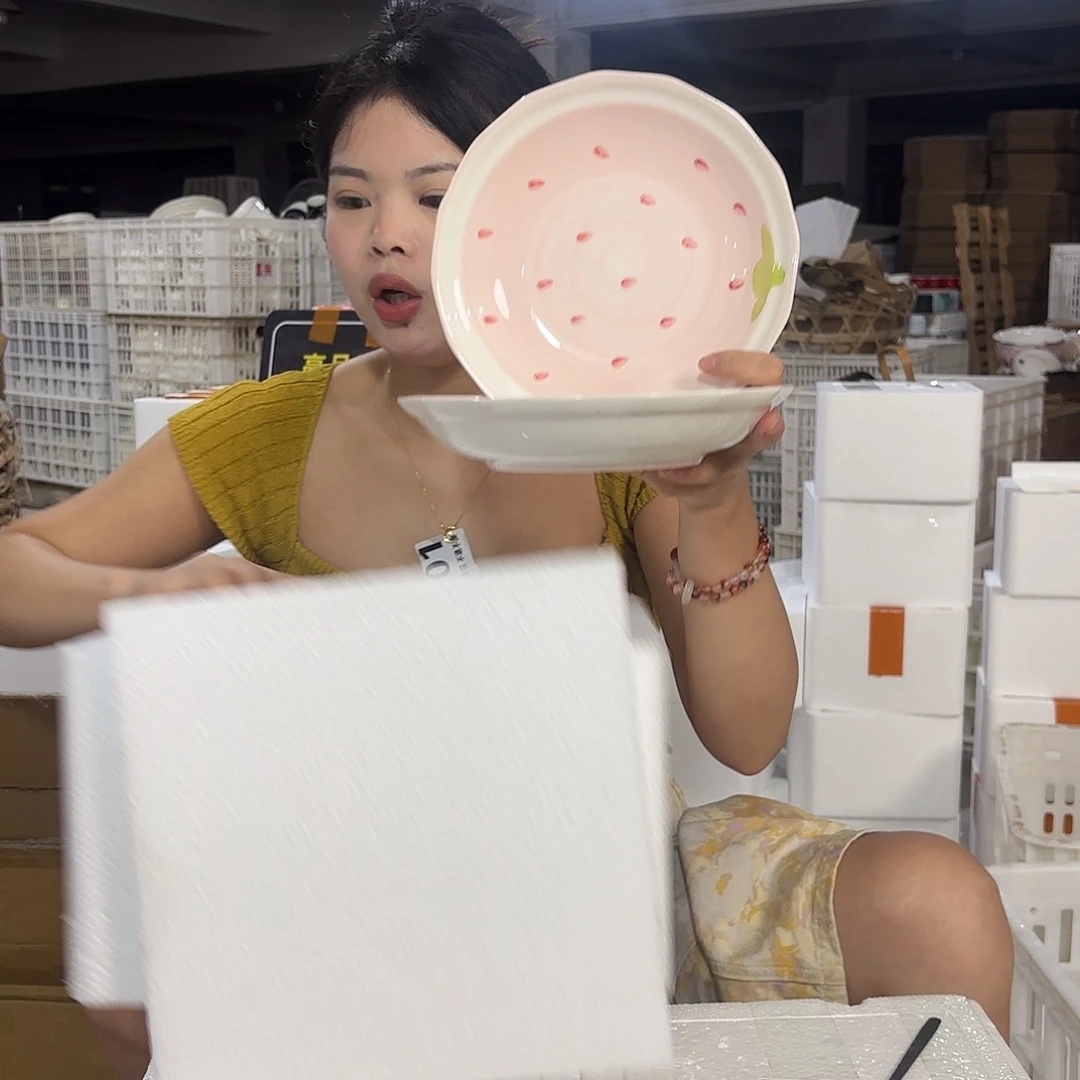 瓷微瑕陶瓷餐具釉下彩