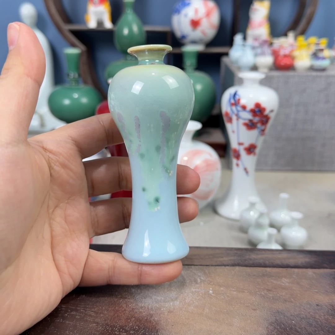 陶瓷手工小花器摆件