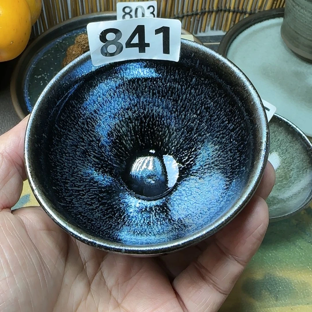 茶盏建盏杯主人杯龙窑柴烧