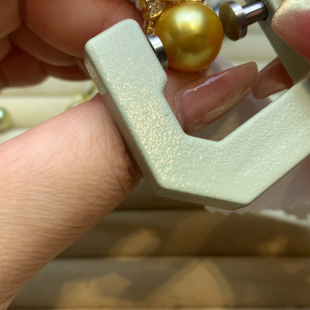 颈饰银S925镶嵌海水珍珠