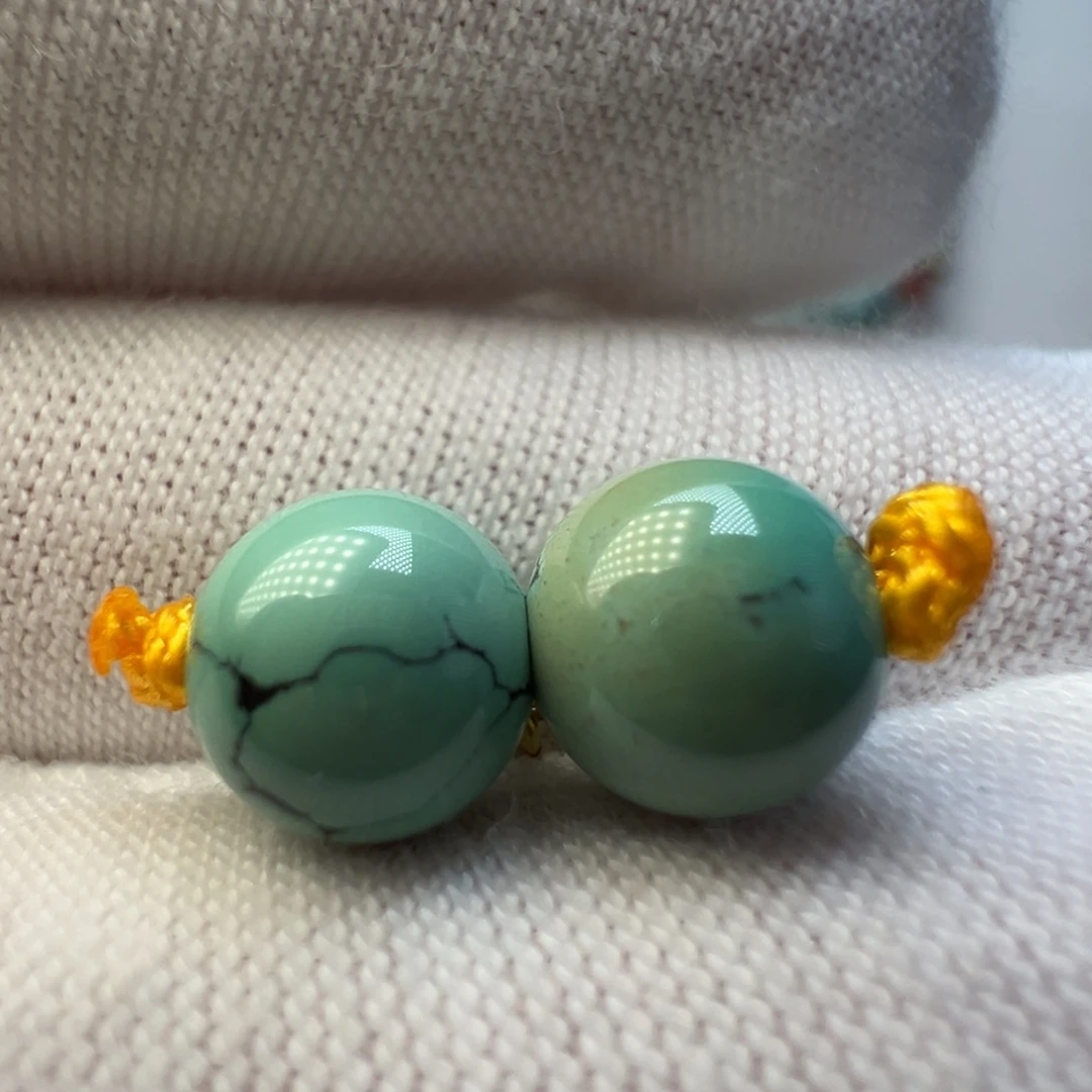 绿松石未镶嵌配饰7.2mm