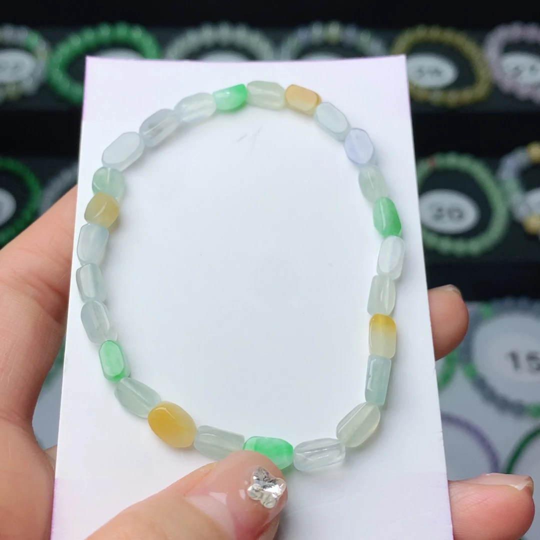 翡翠未镶嵌手链翡翠