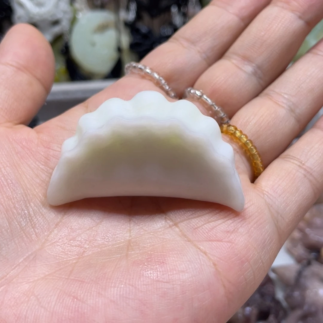 【闪购商品】岫玉颈饰未镶嵌20手把