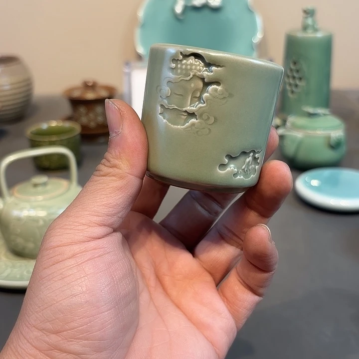 瓷片龙泉青瓷福利青瓷
