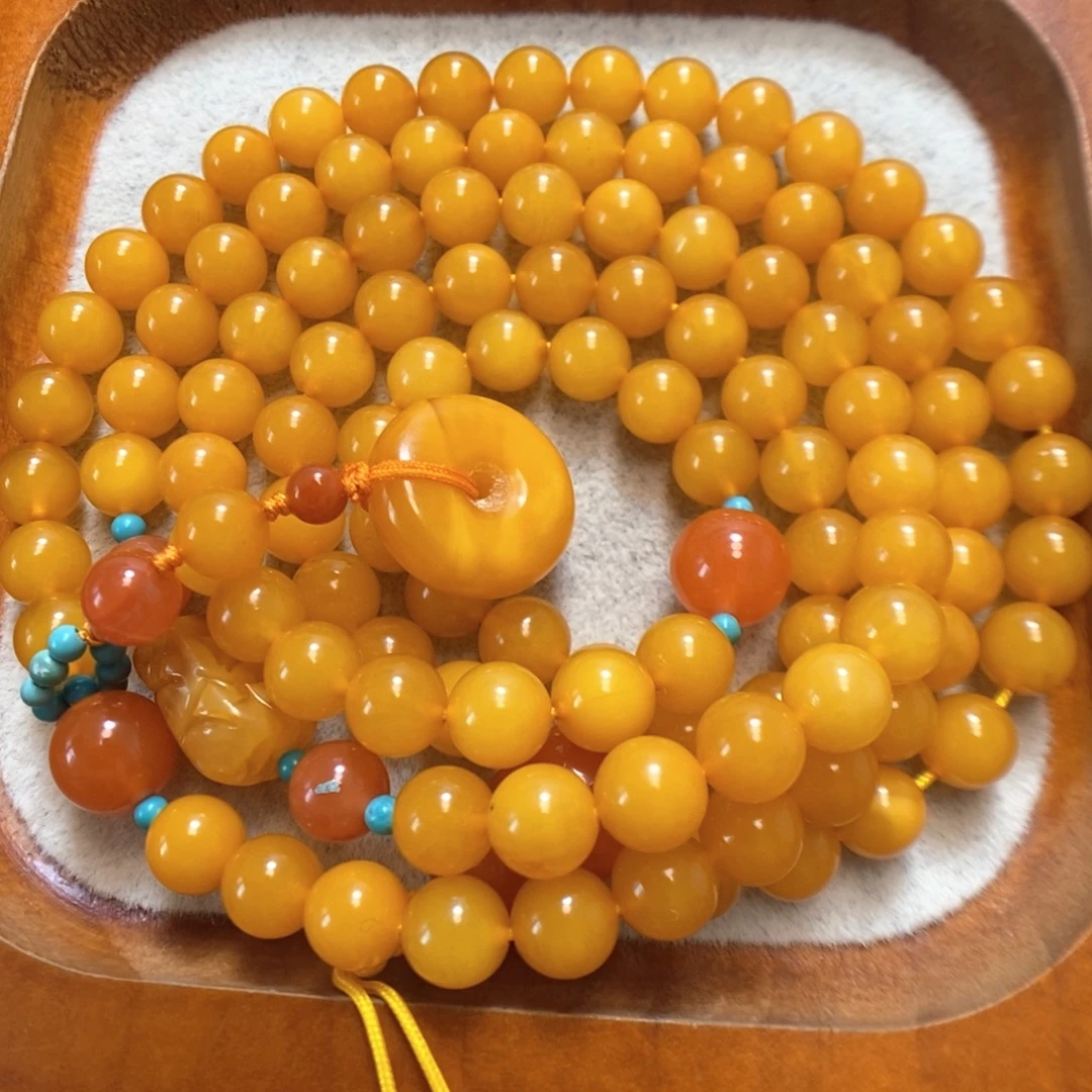 手串蜜蜡未镶嵌蜜蜡