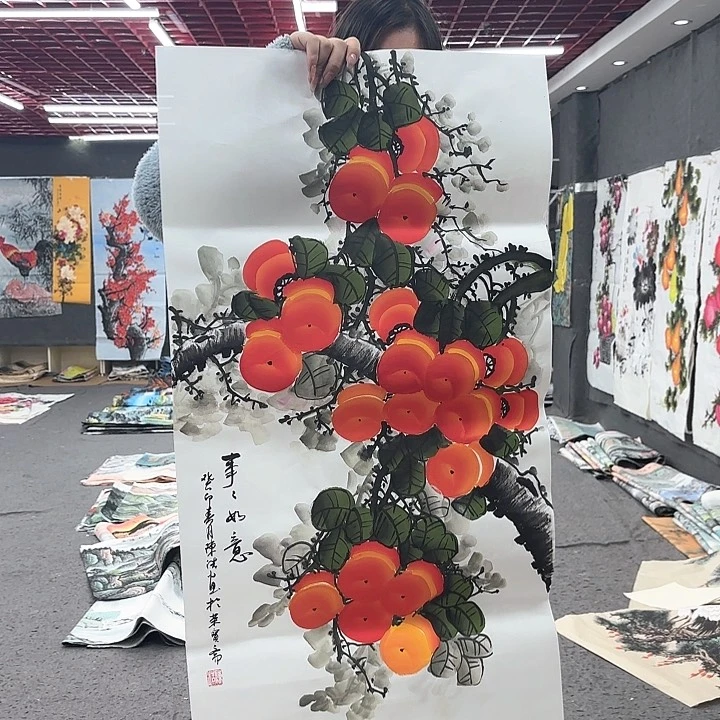 国画无毛和被绒毛或被绒毛