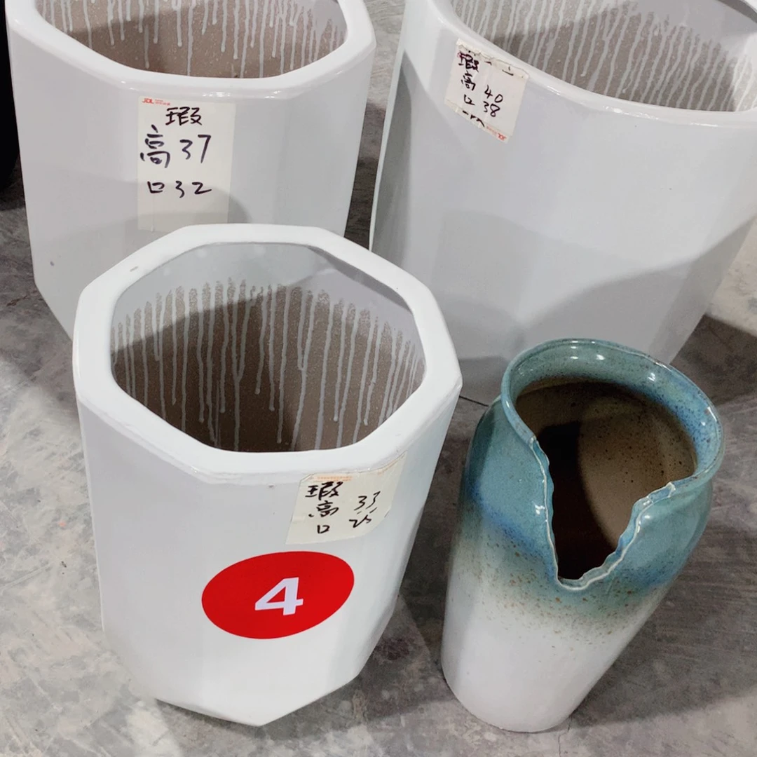 【闪购商品】陶瓷花盆默认瑕疵