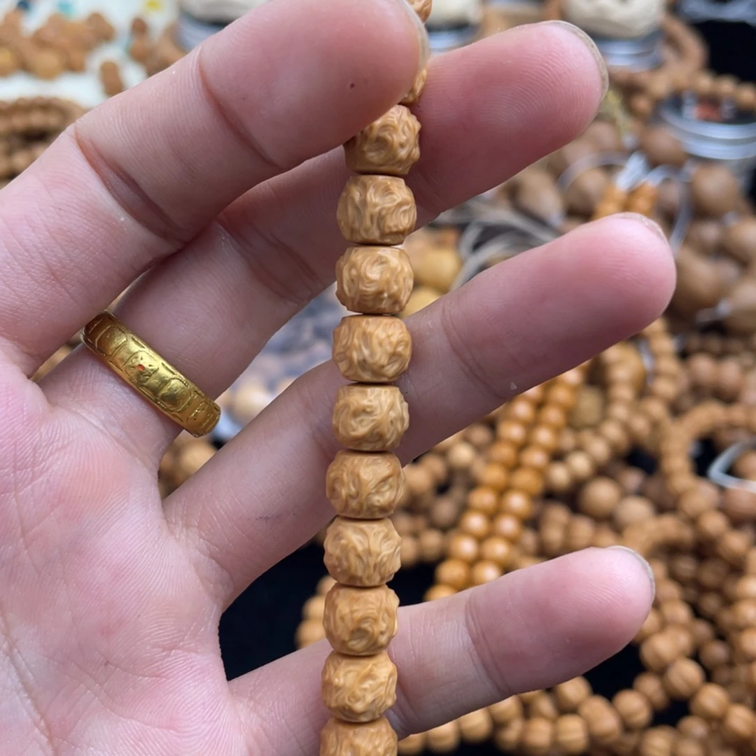 心***月手串猴头核桃手串