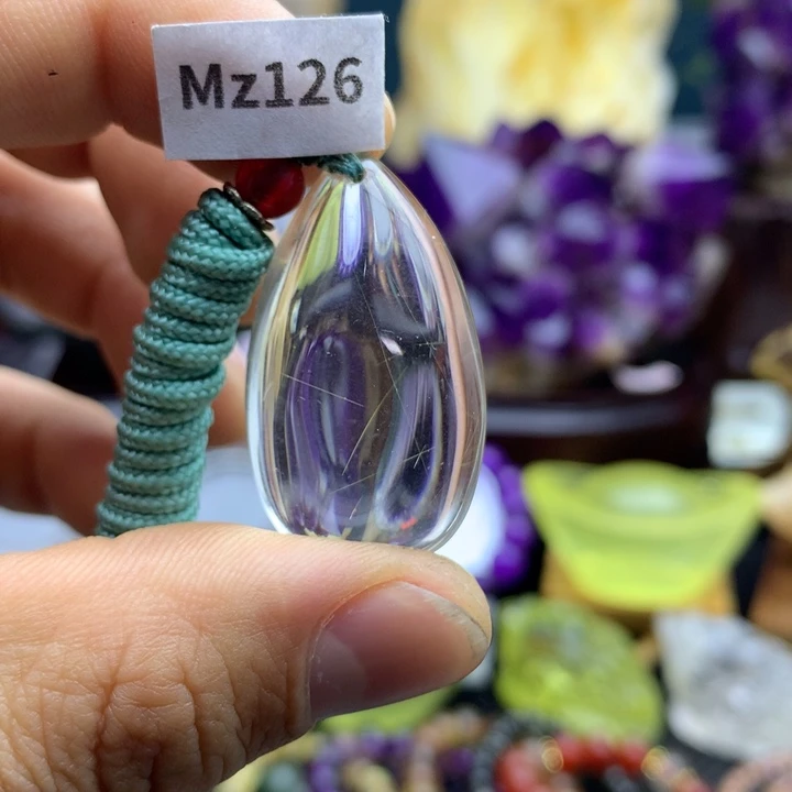 水晶水晶挂件未镶嵌开*?