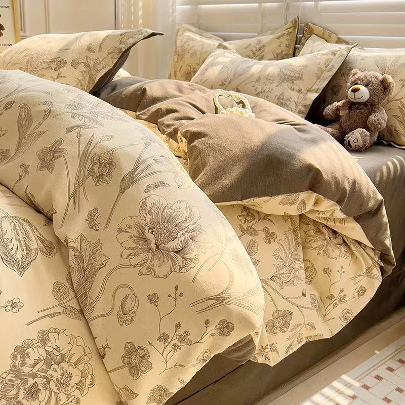 断码小竹棉清新四件套