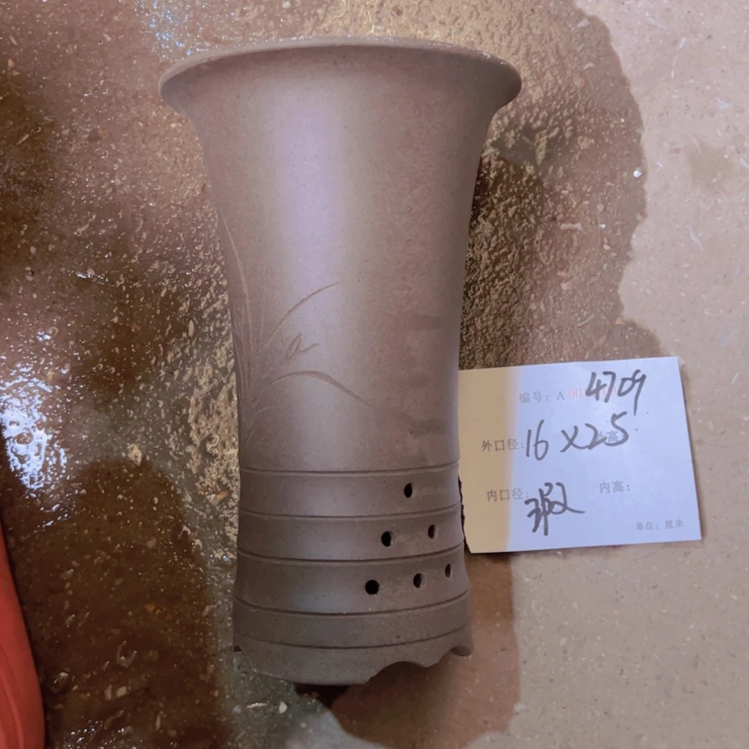 紫砂花盆紫紫砂盆