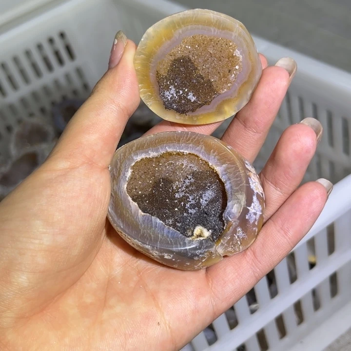 水晶发饰未镶嵌彩晶盆