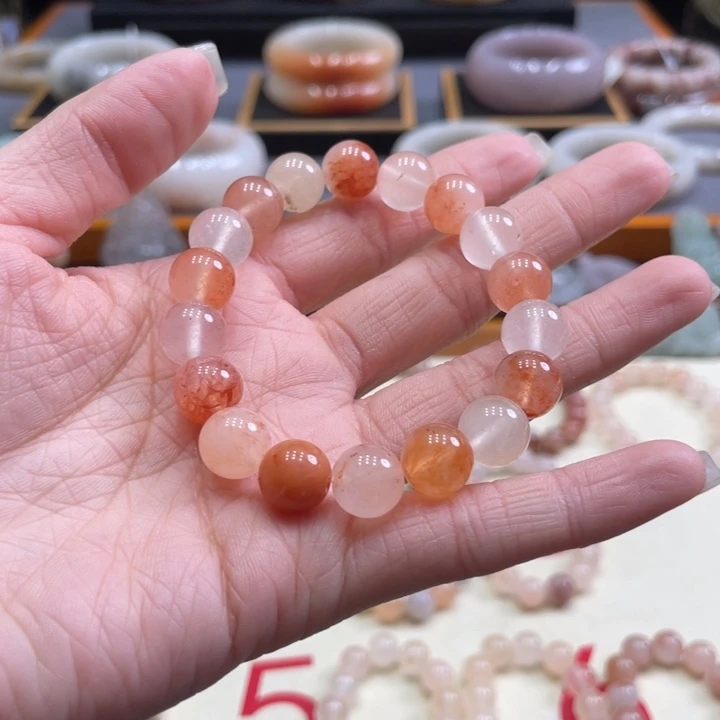 未镶嵌手镯石英质玉流*