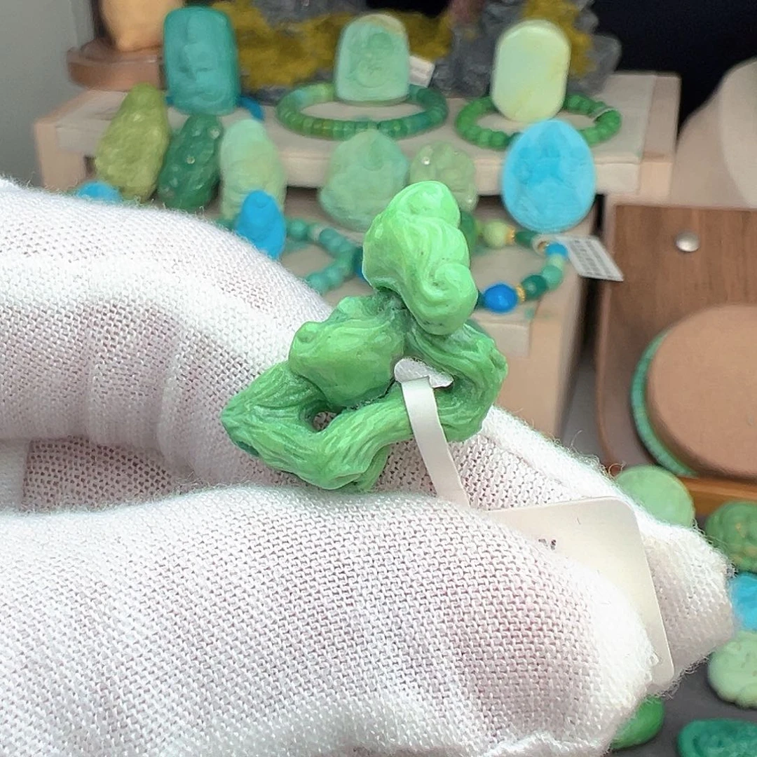 绿松石未镶嵌主播夏