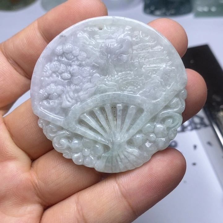 颈饰未镶嵌翡翠翡翠
