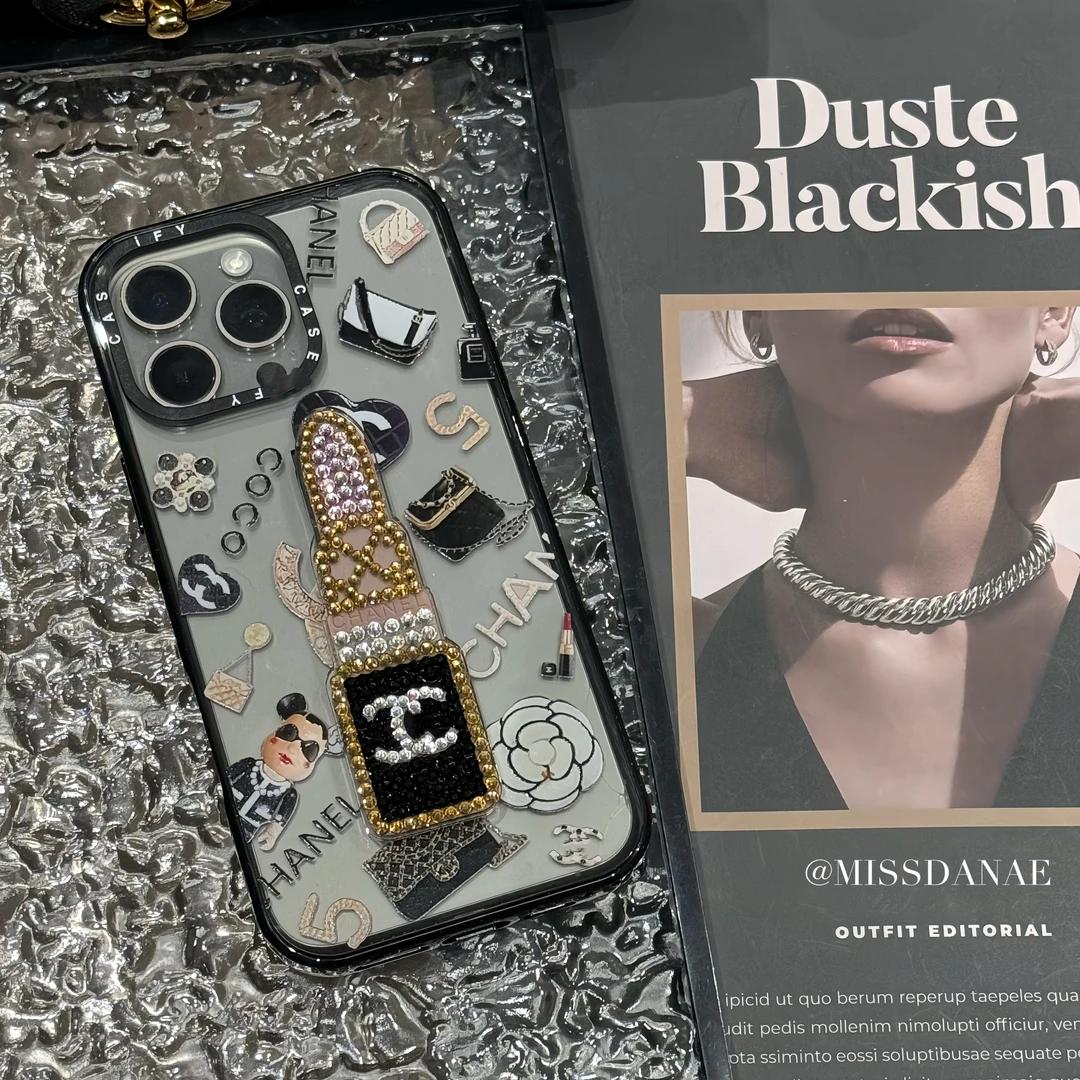 【新版名媛香风】MISSDANAE高定iPhone15promax/14/13手工钻手机壳