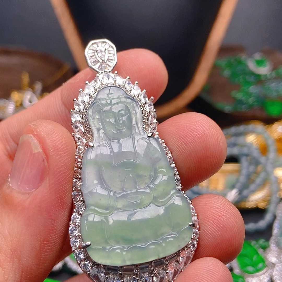 翡翠吊坠(不含链)未镶嵌379吊坠