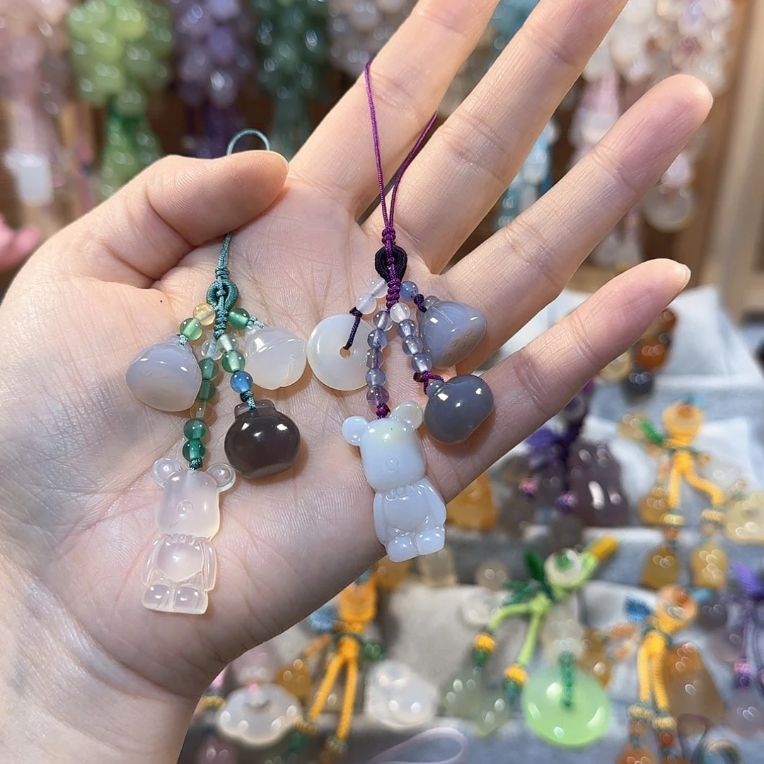 玛瑙/玉髓挂件福利款未镶嵌ʜ****