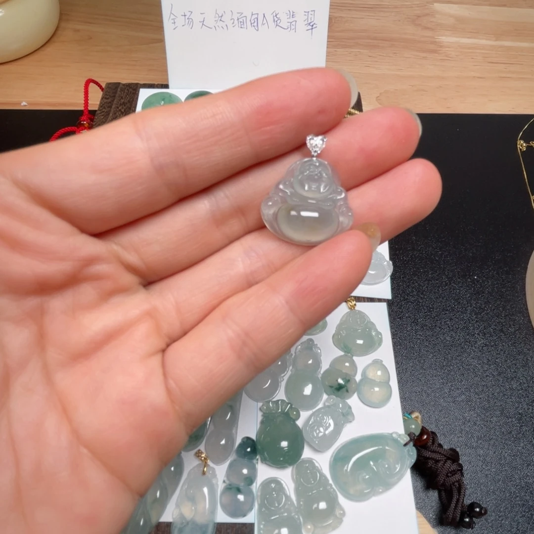 颈饰未镶嵌翡翠翡翠