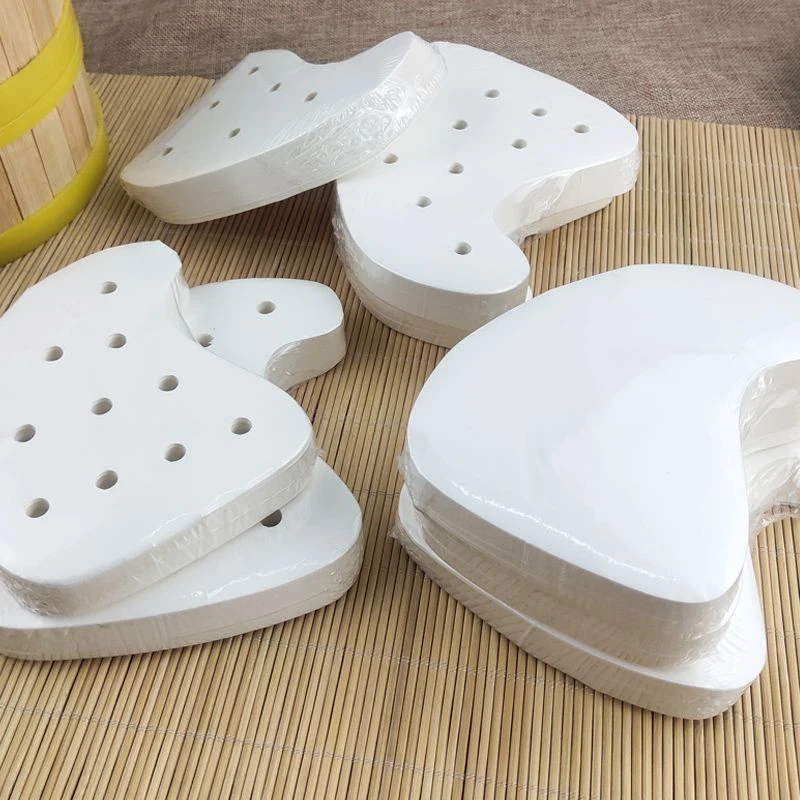 蒸笼纸潮汕红桃粿垫纸鼠壳稞垫纸鼠曲粿红壳稞蒸笼垫不粘桃形包邮